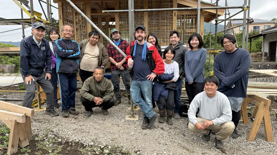 Community activity at Yugawara Yume Farm